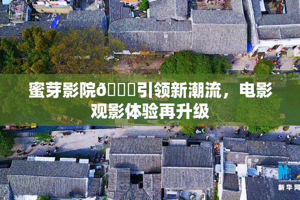 蜜芽影院🔞引领新潮流，电影观影体验再升级