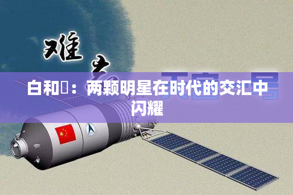 白和晄：两颗明星在时代的交汇中闪耀