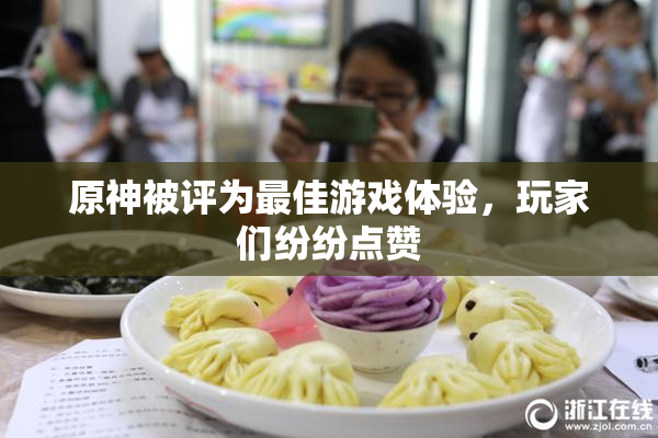 原神被评为最佳游戏体验，玩家们纷纷点赞