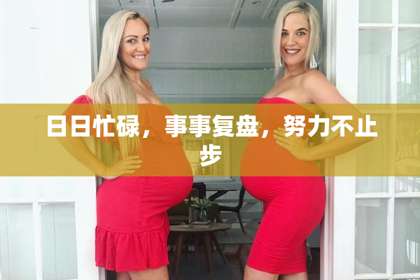 日日忙碌，事事复盘，努力不止步
