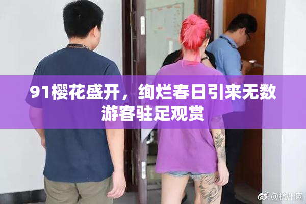 91樱花盛开，绚烂春日引来无数游客驻足观赏
