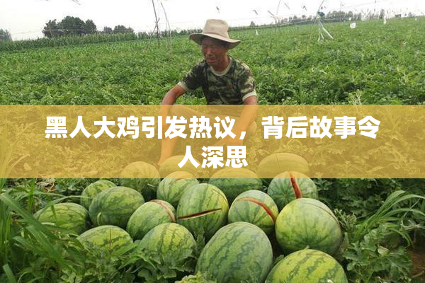 黑人大鸡引发热议，背后故事令人深思