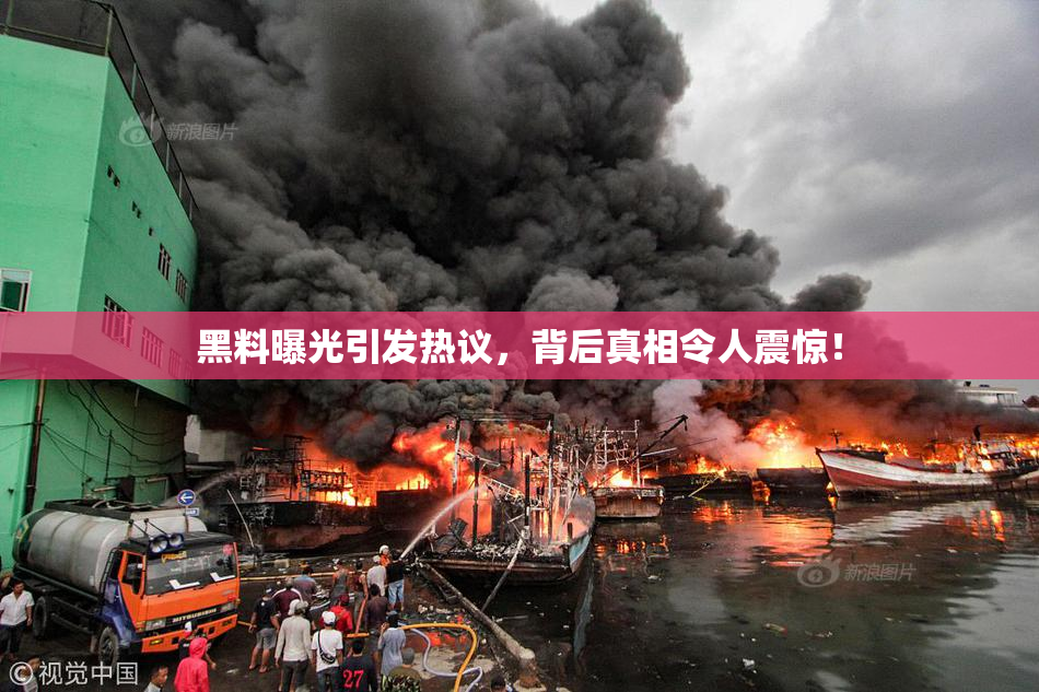 黑料曝光引发热议，背后真相令人震惊！