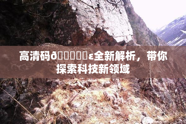 高清码🔞❌‌ε全新解析，带你探索科技新领域