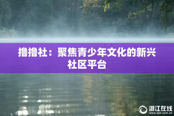 撸撸社：聚焦青少年文化的新兴社区平台