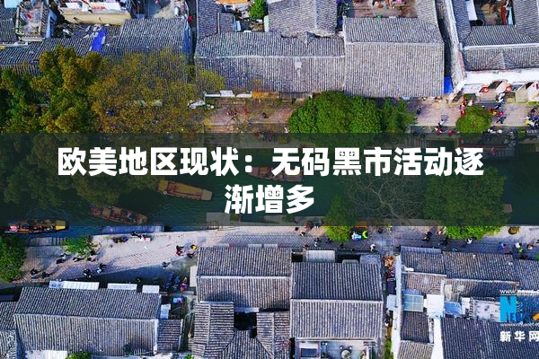 欧美地区现状：无码黑市活动逐渐增多