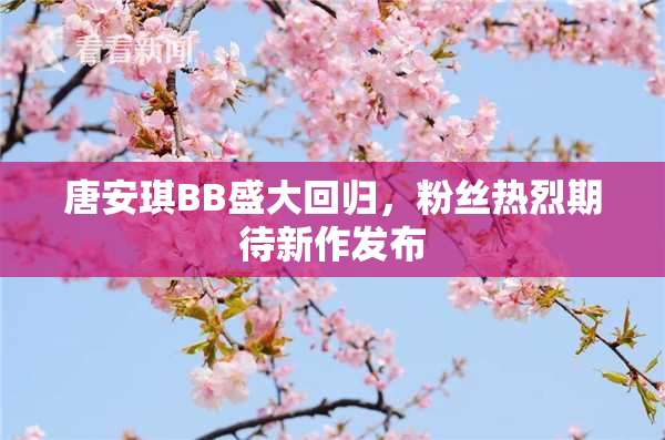 唐安琪BB盛大回归，粉丝热烈期待新作发布