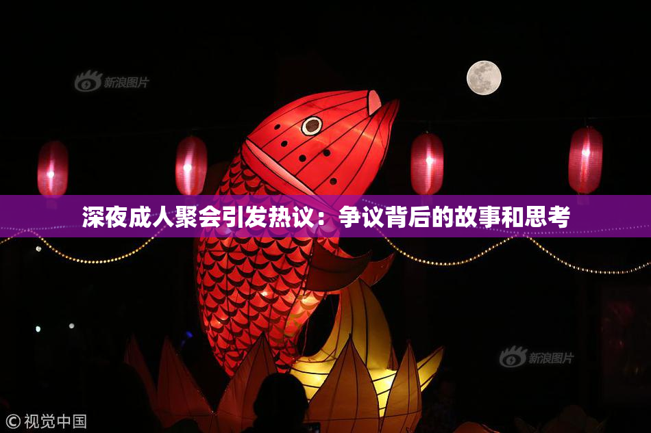 深夜成人聚会引发热议：争议背后的故事和思考