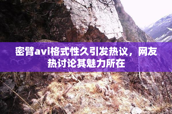 密臂avi格式性久引发热议，网友热讨论其魅力所在