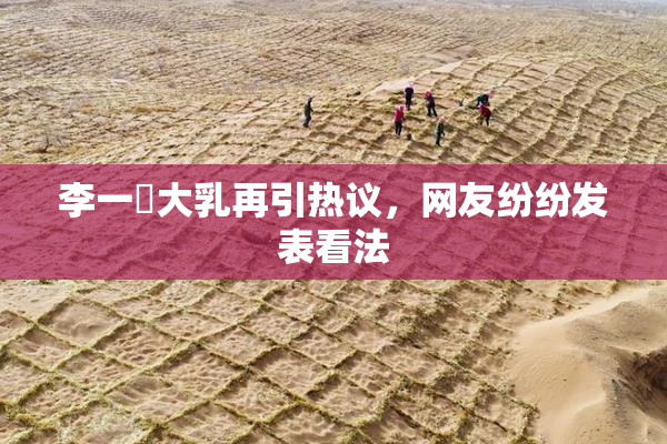 李一挏大乳再引热议，网友纷纷发表看法