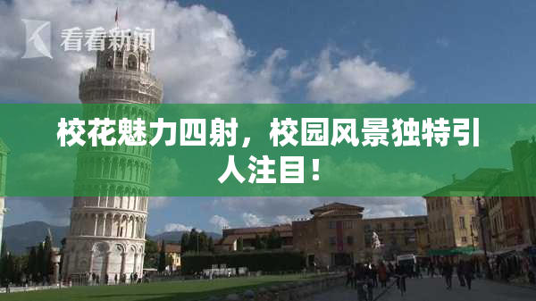 校花魅力四射，校园风景独特引人注目！