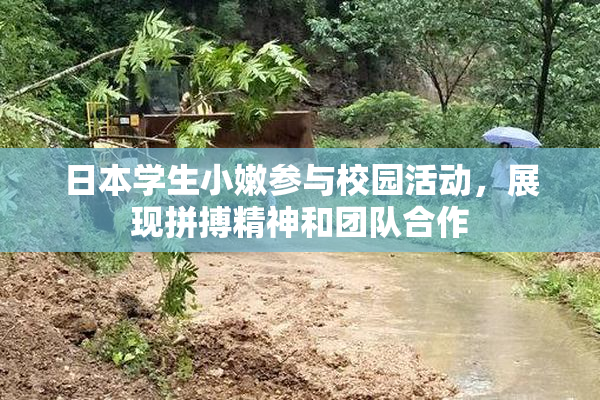 日本学生小嫩参与校园活动，展现拼搏精神和团队合作