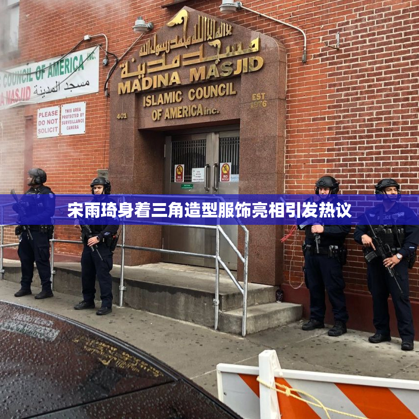 宋雨琦身着三角造型服饰亮相引发热议