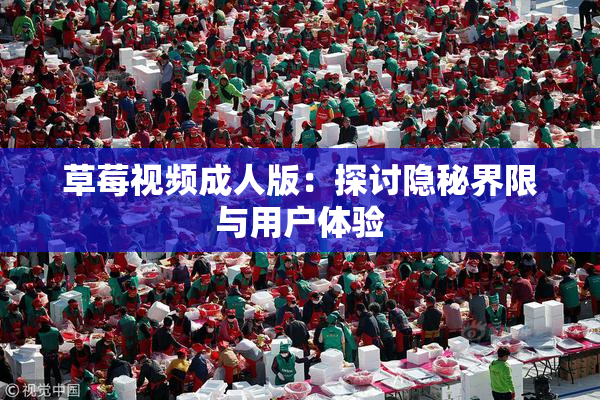 草莓视频成人版：探讨隐秘界限与用户体验