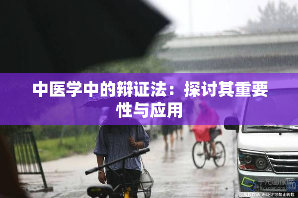 中医学中的辩证法：探讨其重要性与应用