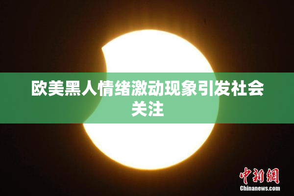 欧美黑人情绪激动现象引发社会关注