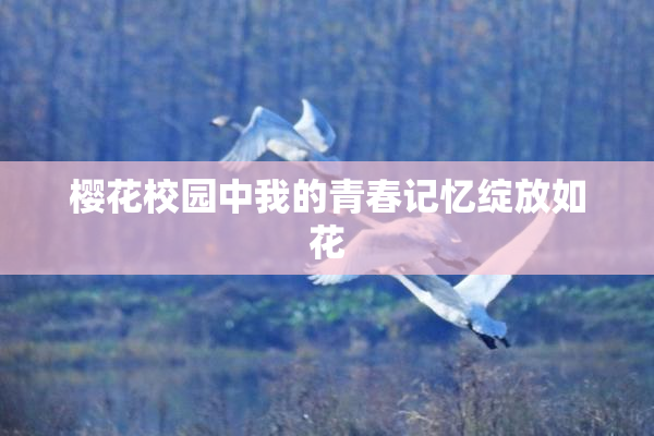 樱花校园中我的青春记忆绽放如花