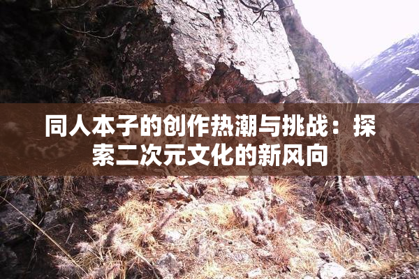 同人本子的创作热潮与挑战：探索二次元文化的新风向