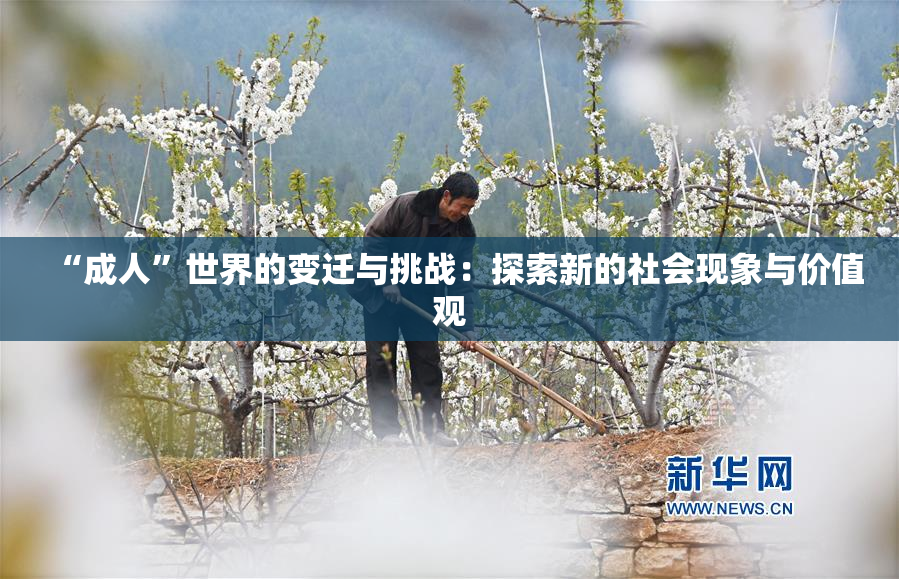 “成人”世界的变迁与挑战：探索新的社会现象与价值观