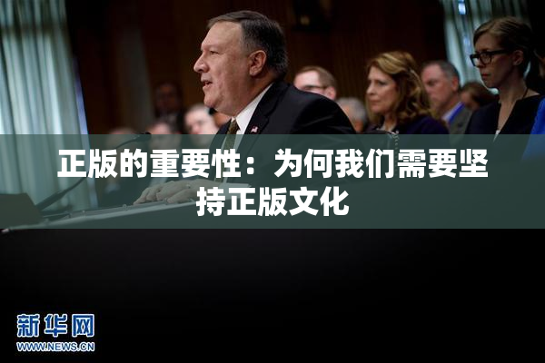 正版的重要性：为何我们需要坚持正版文化