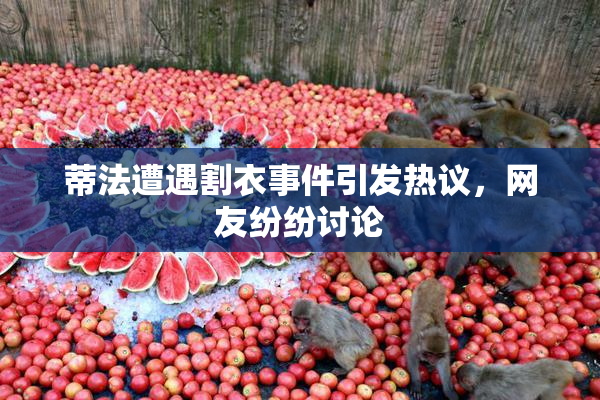 蒂法遭遇割衣事件引发热议，网友纷纷讨论