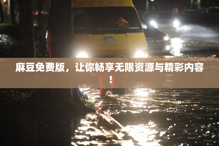 麻豆免费版，让你畅享无限资源与精彩内容！