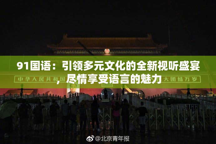 91国语：引领多元文化的全新视听盛宴，尽情享受语言的魅力