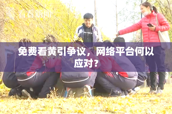 免费看黄引争议，网络平台何以应对？