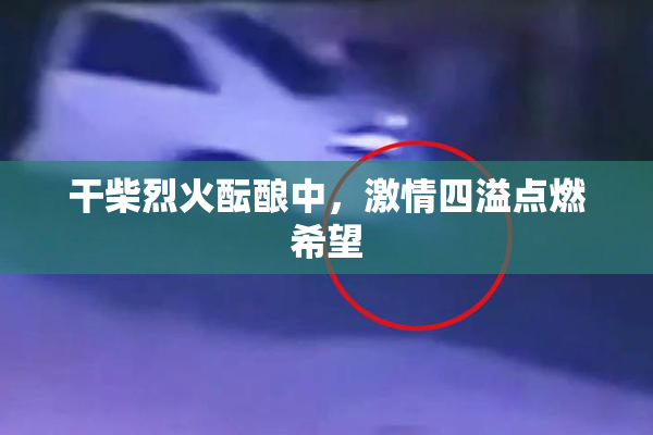 干柴烈火酝酿中，激情四溢点燃希望
