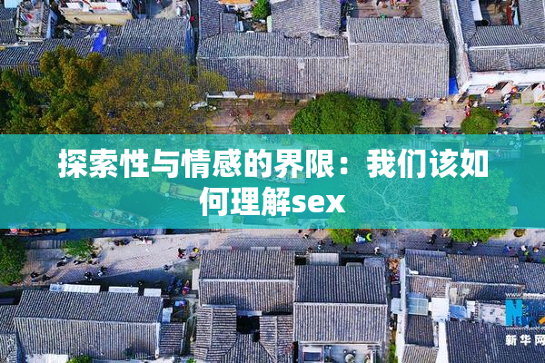 探索性与情感的界限：我们该如何理解sex