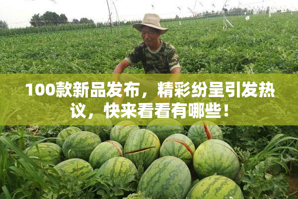 100款新品发布，精彩纷呈引发热议，快来看看有哪些！
