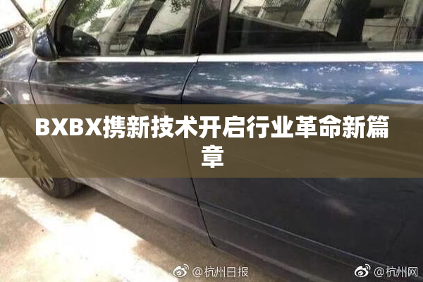 BXBX携新技术开启行业革命新篇章