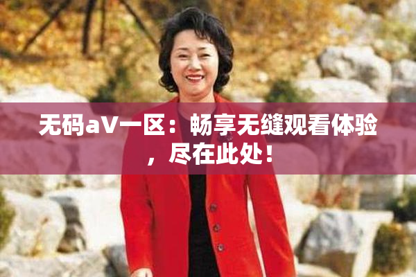 无码aV一区：畅享无缝观看体验，尽在此处！
