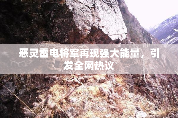 恶灵雷电将军再现强大能量，引发全网热议
