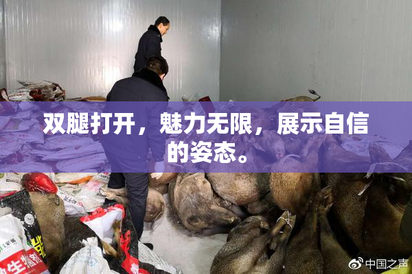 双腿打开，魅力无限，展示自信的姿态。