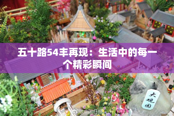 五十路54丰再现：生活中的每一个精彩瞬间