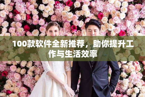 100款软件全新推荐，助你提升工作与生活效率
