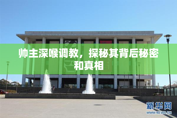 帅主深喉调教，探秘其背后秘密和真相