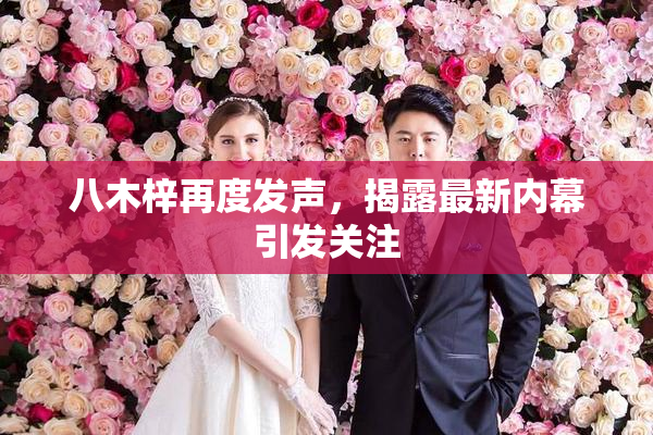 八木梓再度发声，揭露最新内幕引发关注