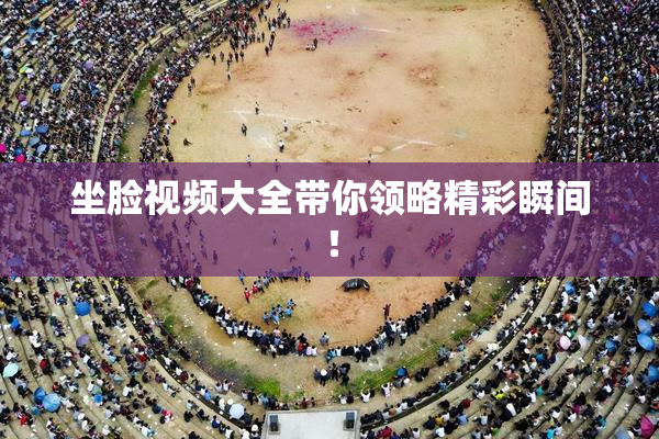 坐脸视频大全带你领略精彩瞬间！