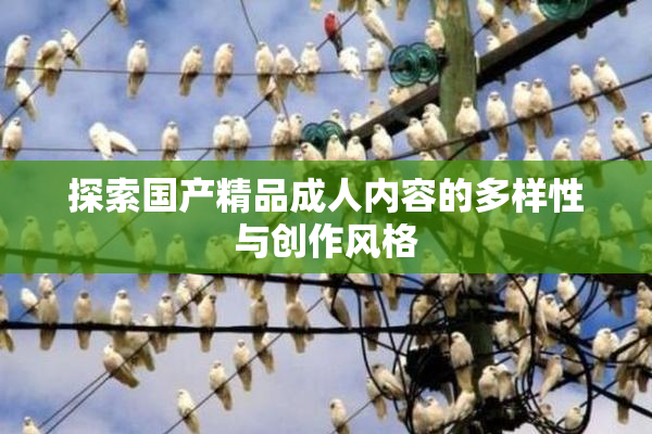 探索国产精品成人内容的多样性与创作风格