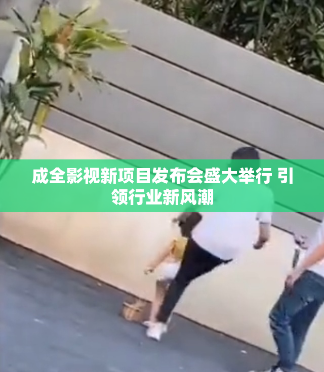 成全影视新项目发布会盛大举行 引领行业新风潮