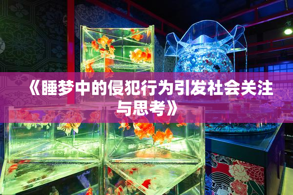 《睡梦中的侵犯行为引发社会关注与思考》