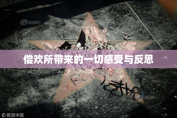 偿欢所带来的一切感受与反思