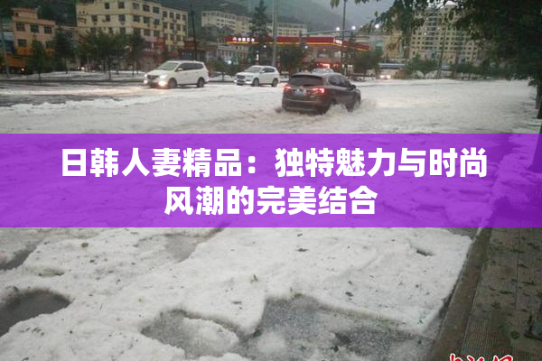 日韩人妻精品：独特魅力与时尚风潮的完美结合