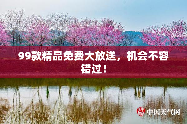99款精品免费大放送，机会不容错过！