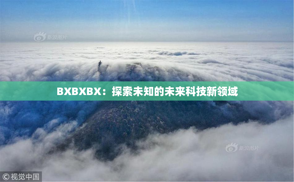 BXBXBX：探索未知的未来科技新领域