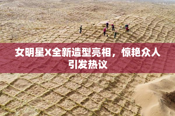 女明星X全新造型亮相，惊艳众人引发热议