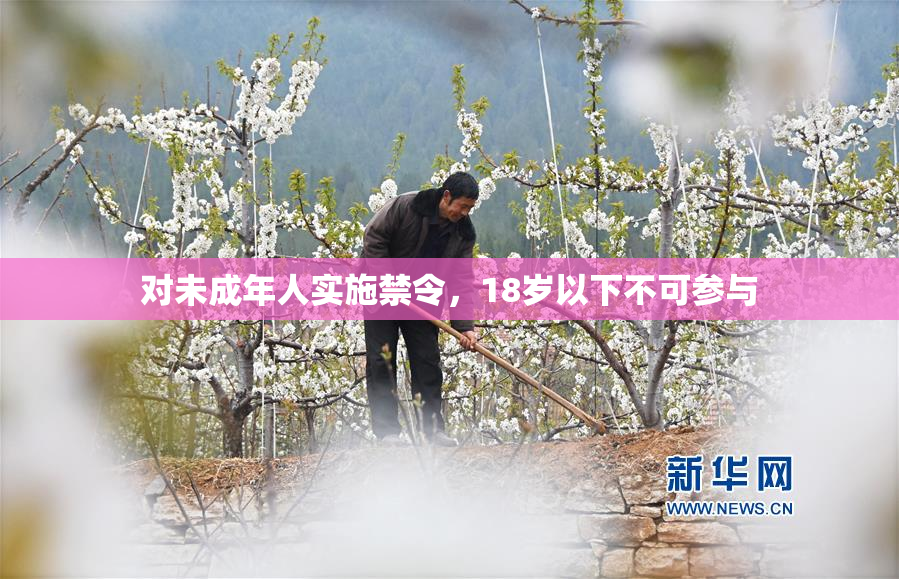 对未成年人实施禁令，18岁以下不可参与