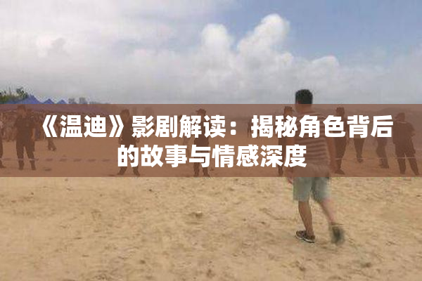 《温迪》影剧解读：揭秘角色背后的故事与情感深度
